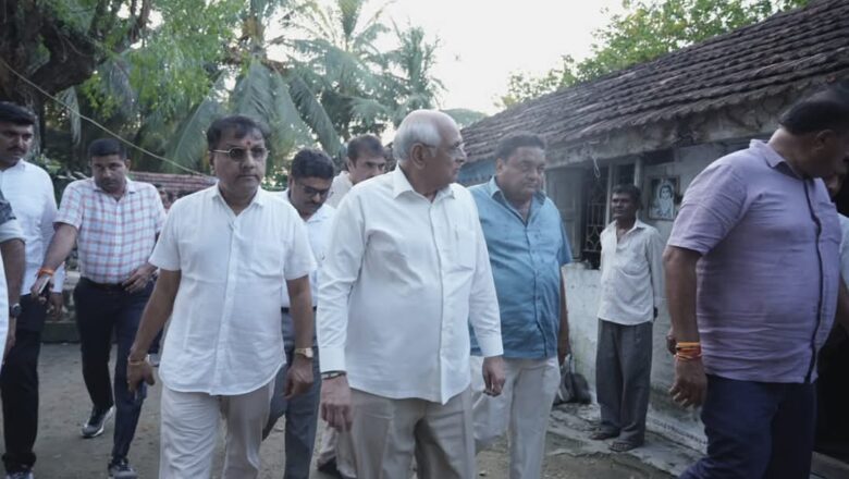 ગીર-સોમનાથ જિલ્લાના કડવાસણ તથા જુનાગઢ જિલ્લાના પાણીદ્રા ગામની મુલાકાત લેતા મુખ્યમંત્રી 